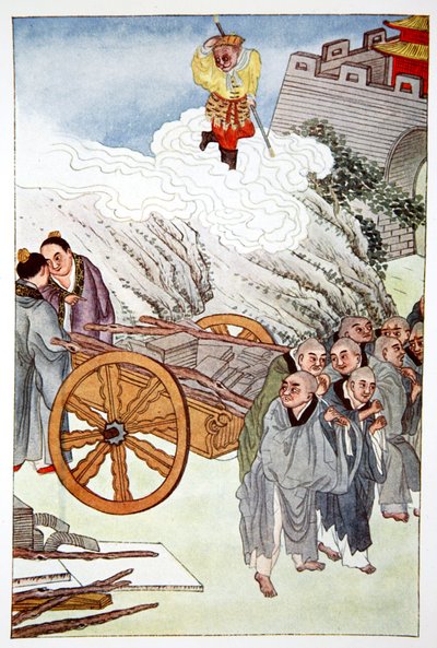 Buddisti come schiavi nel Paese dei Carri Lenti, 1922 da Unbekannt