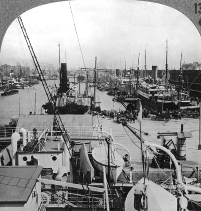 Docks di Buenos Aires, Argentina, c1900s da Unbekannt