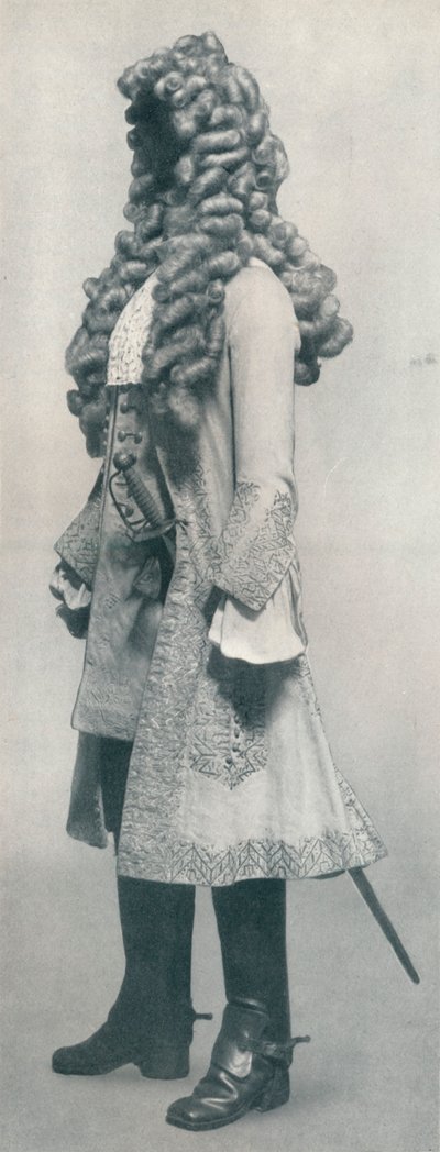 Cappotto di bufalo ricamato con argento, c1666 1928 da Unbekannt