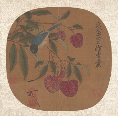 Mazzo di litchi viola da Unbekannt