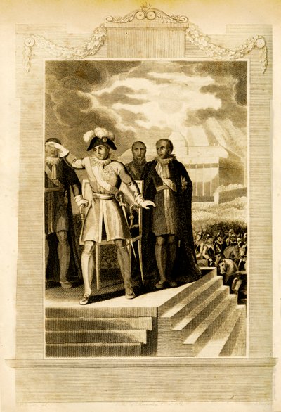 Buonaparte al Campo di Maggio, 1816 da Unbekannt