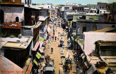 Burra Bazar, Calcutta, India da Unbekannt