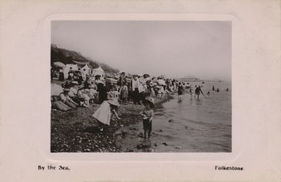 Al mare, Folkestone, fine XIX-inizio XX secolo da Unbekannt