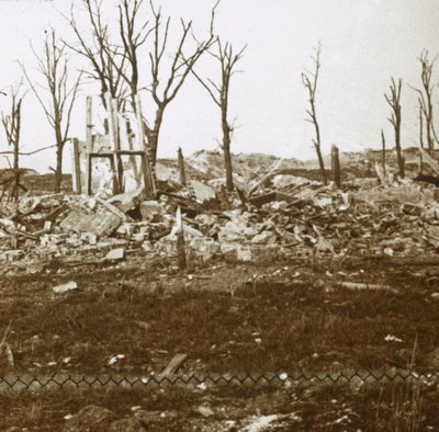 Vicino al Forte di Tavannes, Verdun, Francia settentrionale, c1914-c1918 da Unbekannt