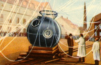Cabina del pallone di ricerca altitudinale di Piccard, 1931 da Unbekannt