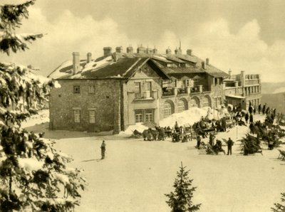 Stazione della funivia, Monti Rax, Bassa Austria, c. 1935 da Unbekannt