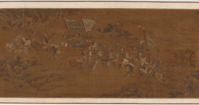 Cai Wenji ritorna in Cina, XVI-XVII secolo da Unbekannt