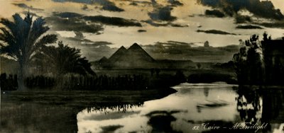 Il Cairo - Al crepuscolo da Unbekannt