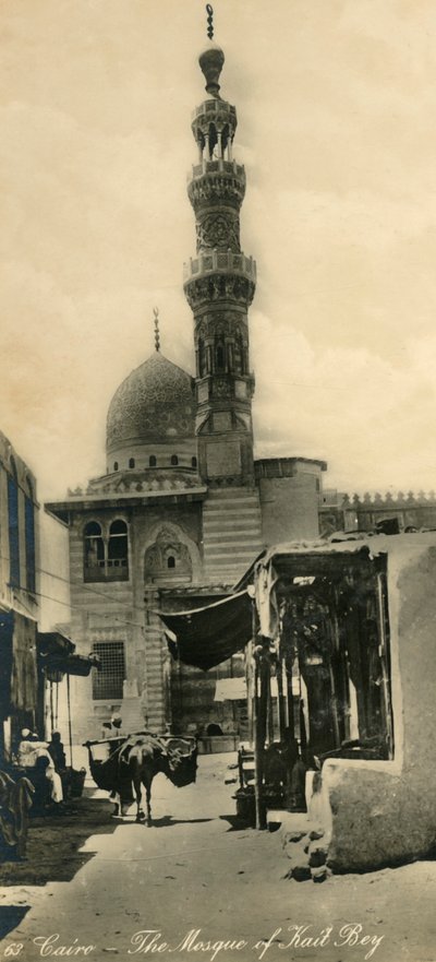 Il Cairo - La moschea di Kait Bey, c1918-c1939 da Unbekannt