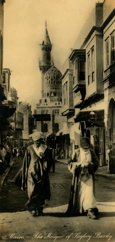 Il Cairo - La Moschea di Saghry Bardy, c1918-c1939 da Unbekannt