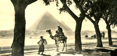 Il Cairo - Le Piramidi, c1918-c1939 da Unbekannt