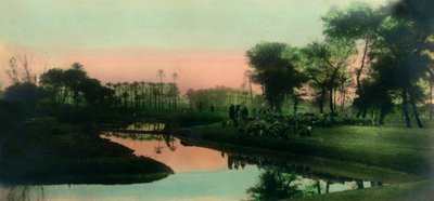 Il Cairo: Villaggio nativo vicino a Giza, c1918-c1939 da Unbekannt