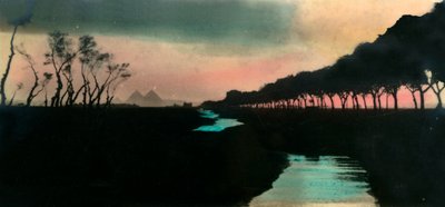Il Cairo: Strada per le Piramidi, c1918-c1939 da Unbekannt