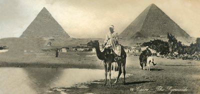 Il Cairo: Le Piramidi, c1918-c1939 da Unbekannt