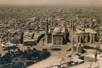 Il Cairo, dal minareto della Moschea della Cittadella da Unbekannt