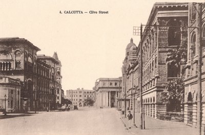 Calcutta - Clive Street, c1900 da Unbekannt