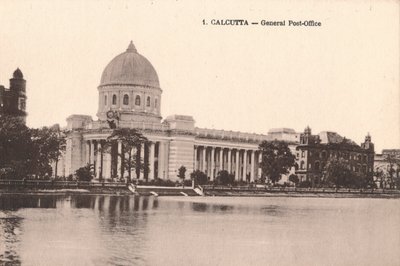 Calcutta - Ufficio Postale Generale, c1900 da Unbekannt