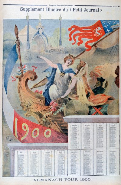 Calendario per il 1900 da Unbekannt