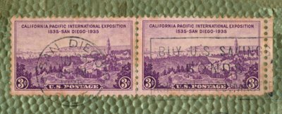 Esposizione Internazionale del Pacifico della California - Francobollo degli Stati Uniti, c1935 da Unbekannt