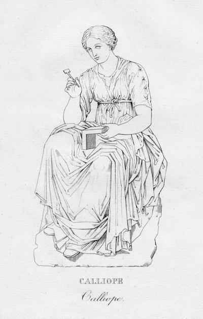 Calliope, c1850 da Unbekannt