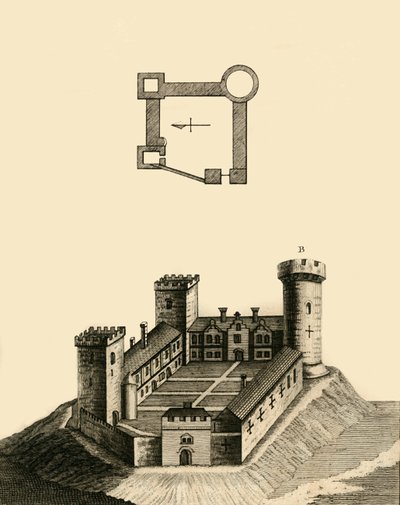 Castello di Cambridge, c. 1783 da Unbekannt