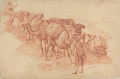 Carovana di cammelli da Unbekannt