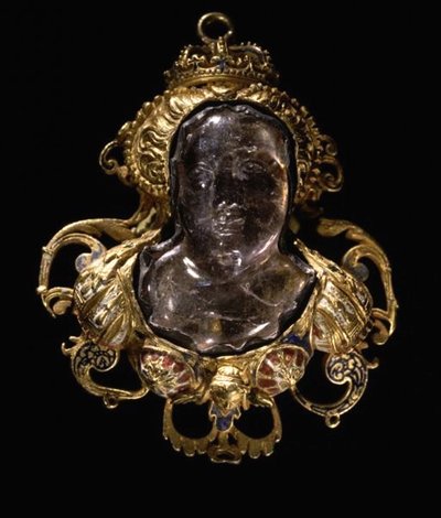 Cammeo con busto di Diane de Poitiers 1499-1566, XVI secolo da Unbekannt