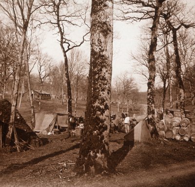 Campo, Genicourt, Francia settentrionale, c1914-c1918 da Unbekannt