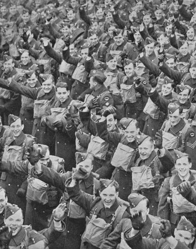 Gli aviatori canadesi arrivano, 1939, 1940 da Unbekannt