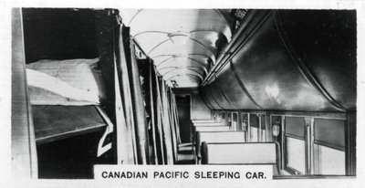 Carrozza letto della Canadian Pacific, Canada, c1920s da Unbekannt