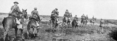 Cavalleria canadese, Vimy, Francia, Prima Guerra Mondiale, aprile 1917 da Unbekannt
