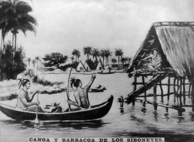 Canoa e Barbacoa, anni 1920 da Unbekannt