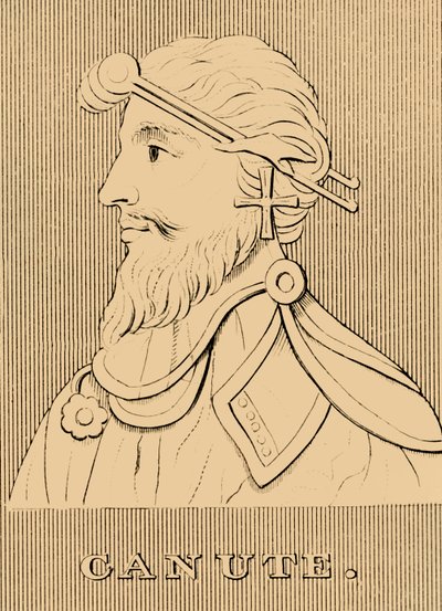 Canuto, c995-1035, 1830 da Unbekannt