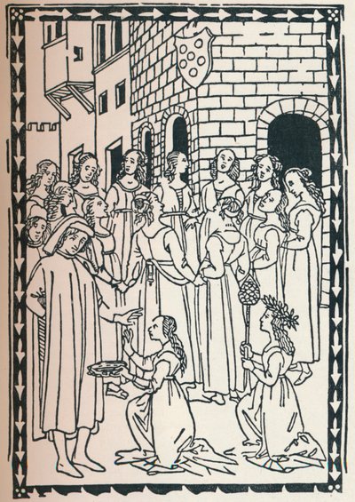 Canzone A Ballo, 1568, 1917 da Unbekannt