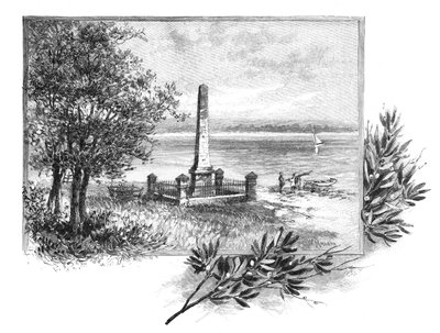 Luogo di sbarco del Capitano Cook, Botany Bay, Nuovo Galles del Sud, Australia, 1886 da Unbekannt