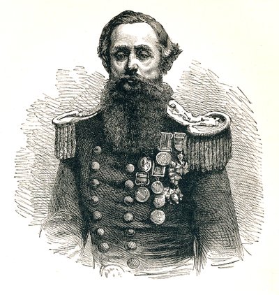 Capitano Cowper Phipps Coles, capitano navale e inventore inglese da Unbekannt