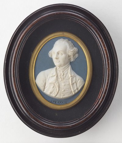 Medaglione ritratto di Captain James Cook, ca 1776 da Unbekannt
