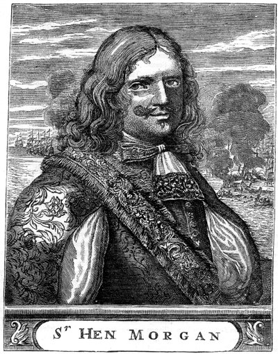 Capitano Morgan, bucaniere del XVII secolo, c1880 da Unbekannt