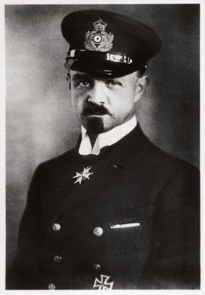 Capitano Peter Strasser, comandante della flotta di dirigibili tedesca, Prima Guerra Mondiale da Unbekannt