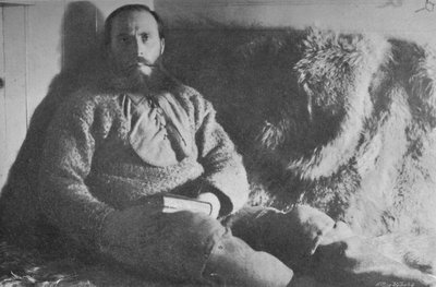 Capitano Sverdrup nella sua cabina, 1895, 1897 da Unbekannt