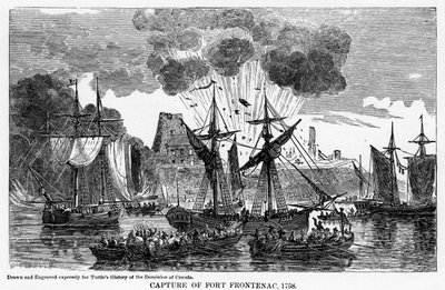 Cattura del Forte Frontenac, 1758, 1877 da Unbekannt