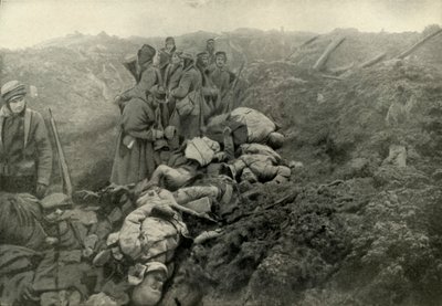 Trincee tedesche catturate a Les Eparges, 1919 da Unbekannt