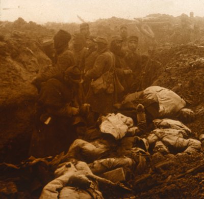 Trincee catturate, Les Éparges, Francia settentrionale, c1914-c1918 da Unbekannt