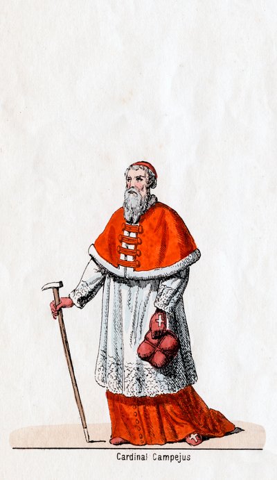 Cardinale Campeius, costume design per l