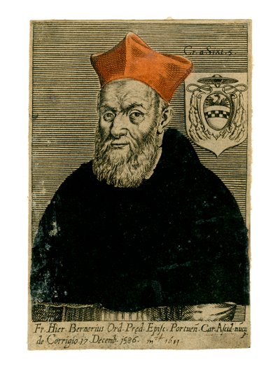 Cardinale Girolamo Bernerio, sacerdote italiano, XVI secolo da Unbekannt
