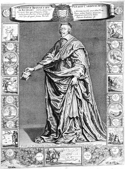 Cardinale Richelieu, c1637 da Unbekannt