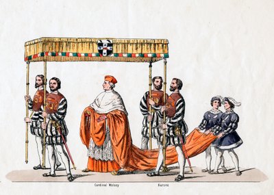 Cardinale Wolsey, costume per l
