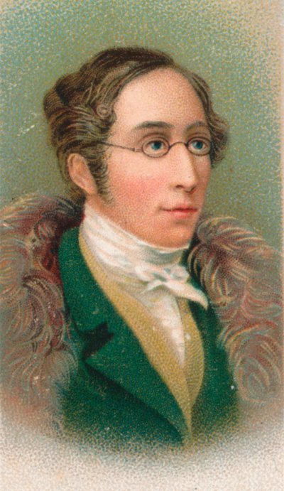 Carl Maria von Weber 1786-1826, compositore tedesco, 1911 da Unbekannt