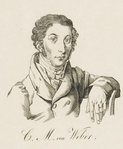 Carl Maria von Weber da Unbekannt