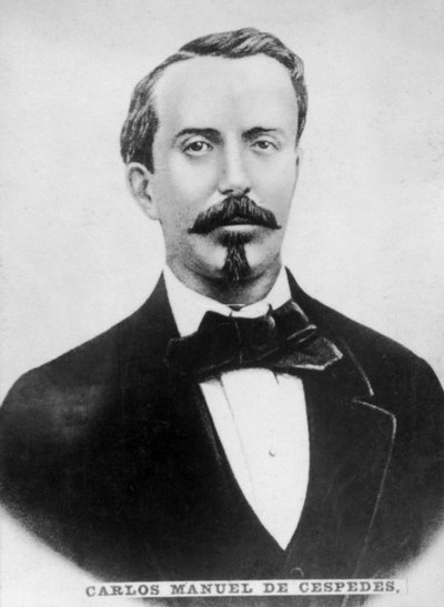 Carlos Manuel de Céspedes 1819-1874, Presidente della Repubblica di Cuba in Armi, c1910 da Unbekannt